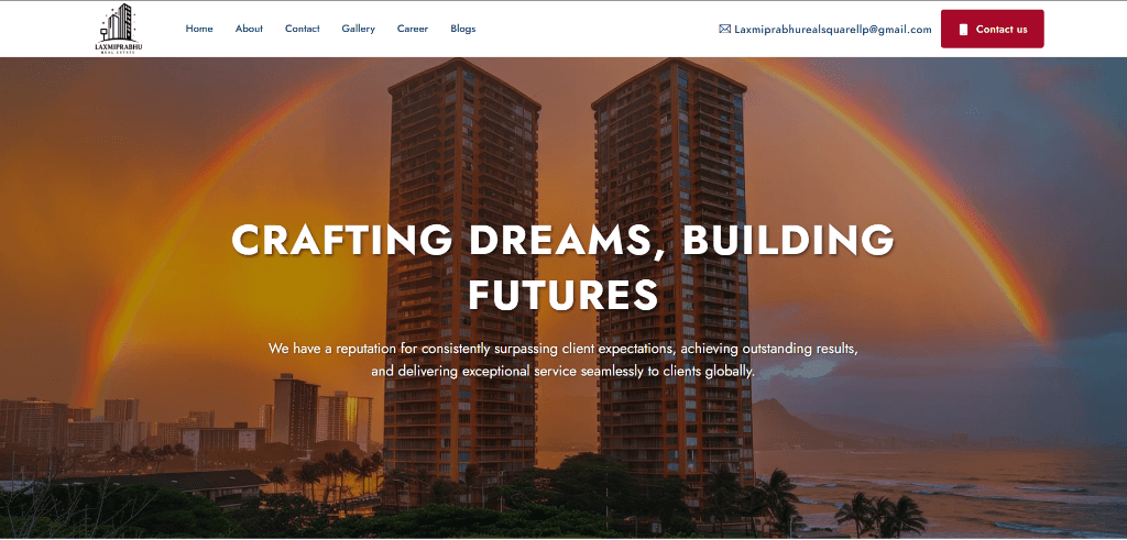 Laxmi Prabhu Laxmi Prabhu - Real Estate Management Portal by Metatech India